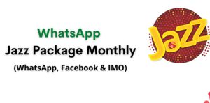 jazz monthly whatsapp package